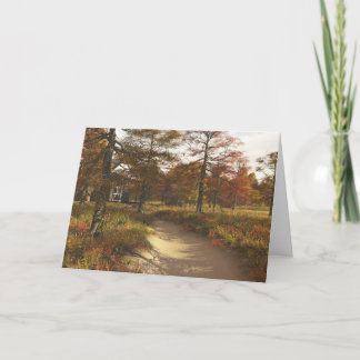 Autumn in the Country (Thanksgiving) Holiday Card