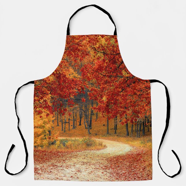 autumn in the forest apron (Front)