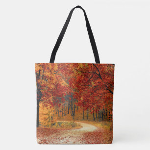 autumn in the forest tote bag