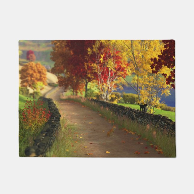 Autumn in the Glen Doormat (Front)