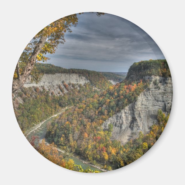 Autumn In The Gorge Magnet (Front)