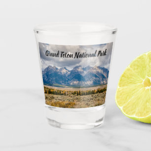 Autumn in the Mountains Shot Glass