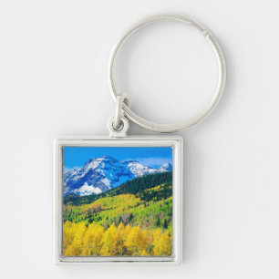 Autumn in the Rockies Key Ring