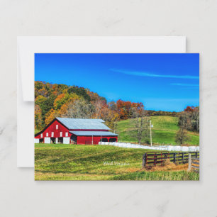 Autumn in West Virginia Card