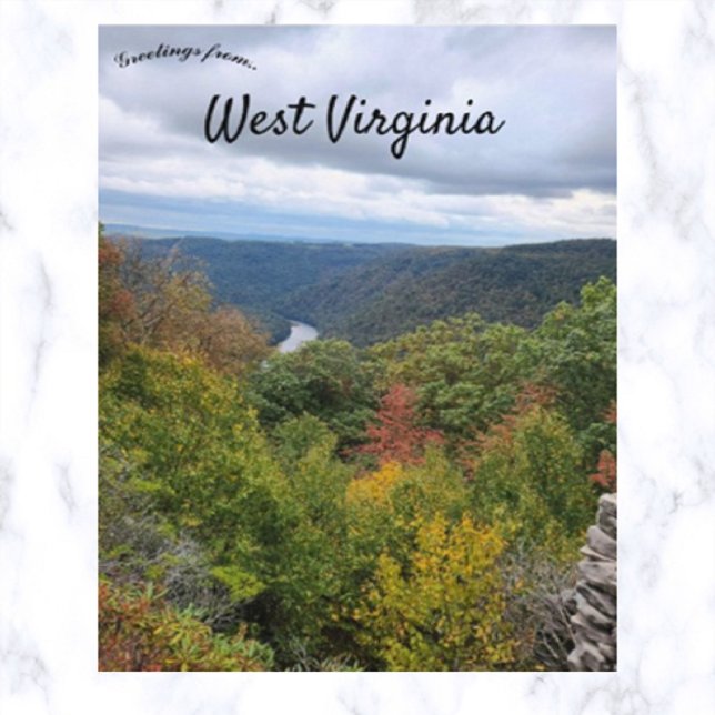 Autumn in West Virginia Postcard (Creator Uploaded)