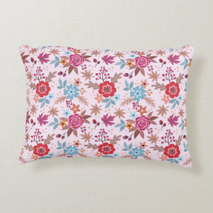 Autumn Inspired Roses - Pattern  Accent Pillow