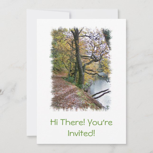 AUTUMN INVITATION (Front)