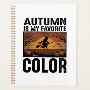 Autumn Is My Favourite Colour Halloween Witch Desi Planner