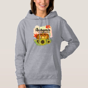 Autumn Is My Favourite Colour - Leaves Pumpkin Hoodie