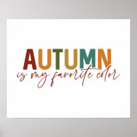 Autumn Is My Favourite Colour