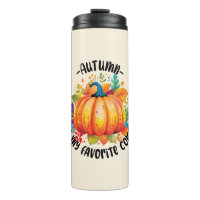 Autumn Is My Favourite Colour – Pumpkin and Leaves