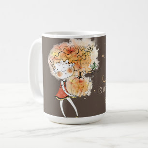 Autumn Is My Favourite Whimsical   Coffee Mug