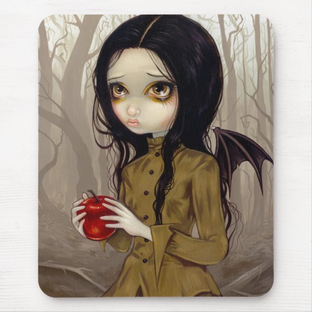 Autumn is My Last Chance gothic fairy Mousepad (Front)