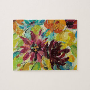 Autumn Joy Flowers Jigsaw Puzzle