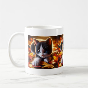 Autumn Kitten Mug
