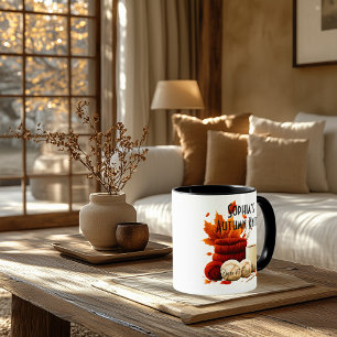Autumn Knits Mug – Cosy Yarn & Coffee Vibes