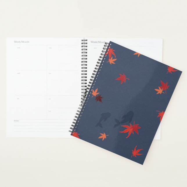 Autumn Koi - blue Planner (Display)