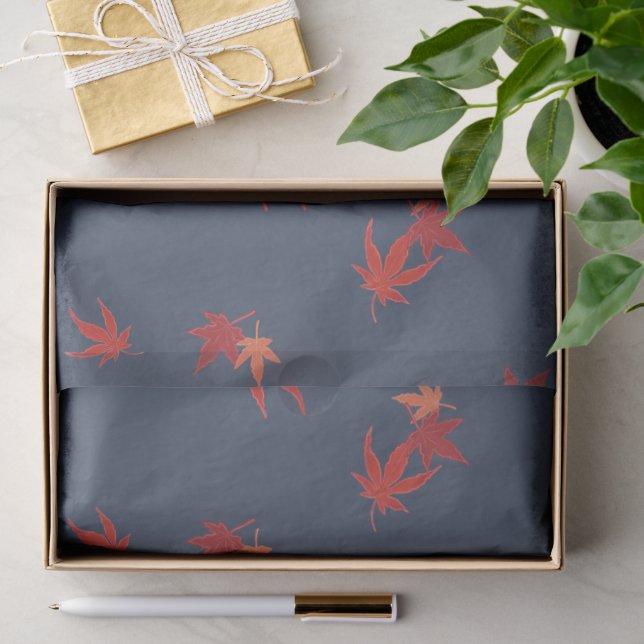 Autumn Koi - blue Tissue Paper (Gift)