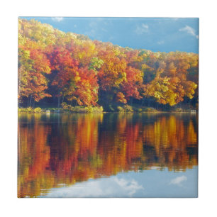 Autumn Lake Ceramic Tile