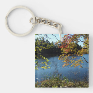 Autumn Lake Key Ring