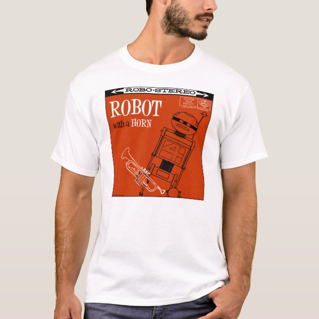 Autumn Lake "ROBOT WITH A HORN" T-Shirt (Front)