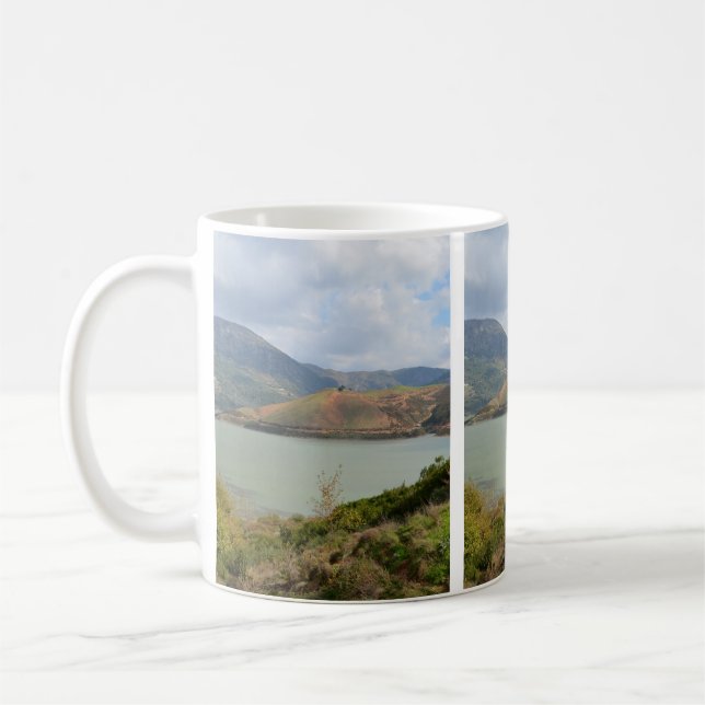 Autumn Lake View Mug (Left)