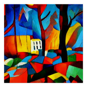 Autumn Landscape 1 Poster