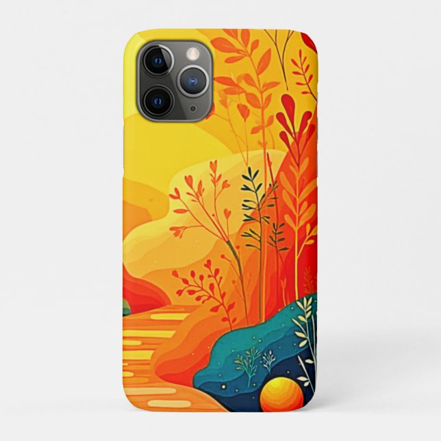 Autumn Landscape Art Case-Mate iPhone Case (Back)