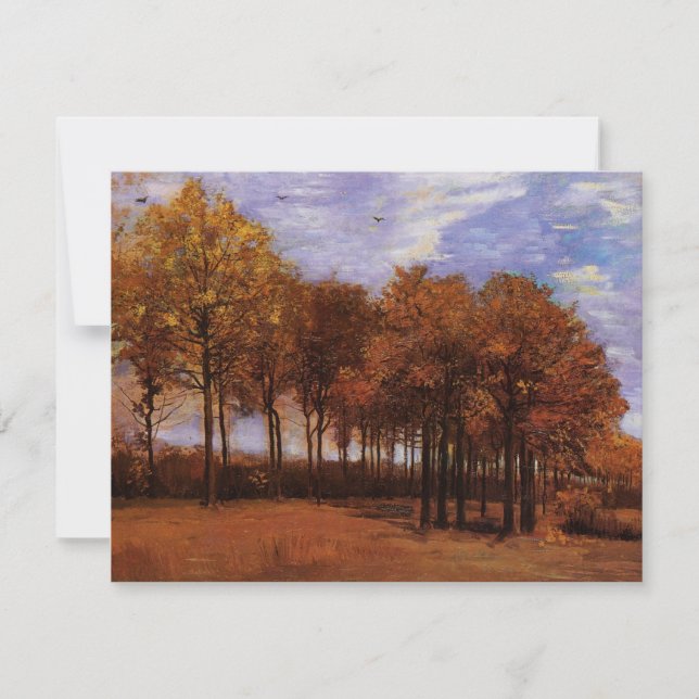Autumn Landscape by Vincent van Gogh (Front)