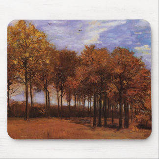 Autumn Landscape by Vincent van Gogh Mouse Pad