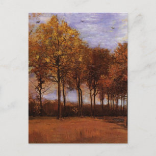 Autumn Landscape by Vincent van Gogh Postcard