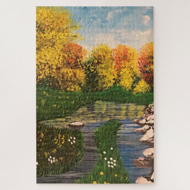 Autumn Landscape Jigsaw Puzzle (Vertical)