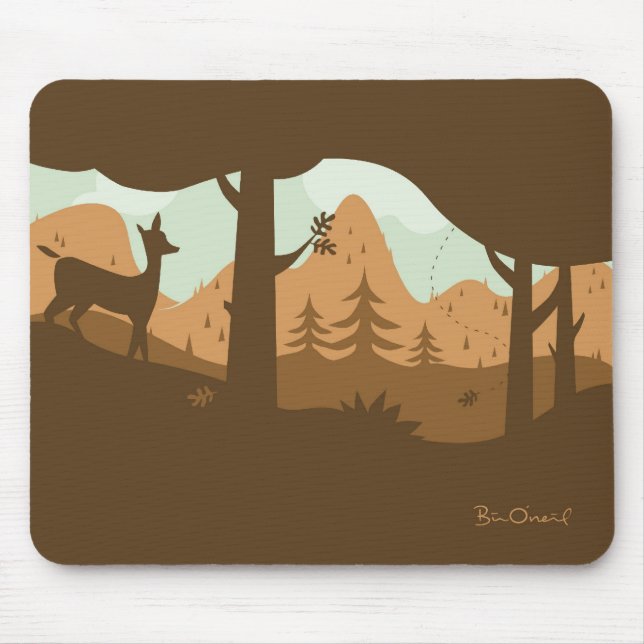 Autumn Landscape Mousepad (Front)