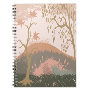 Autumn Landscape Notebook