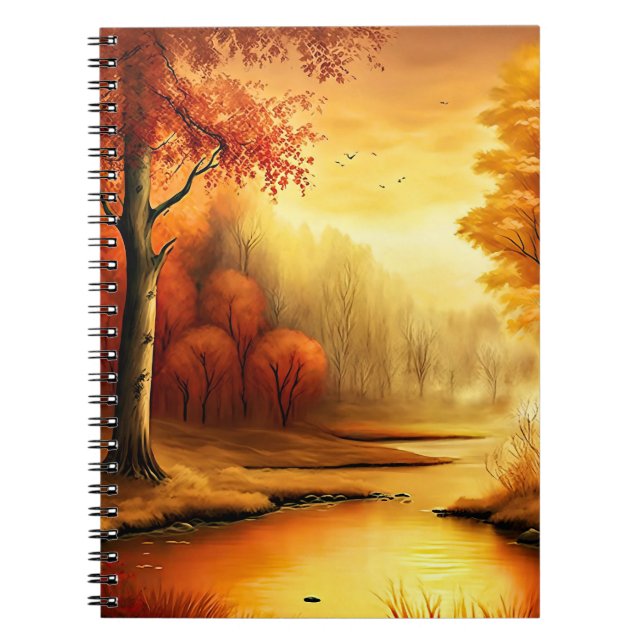 Autumn Landscape Painting-87546 Notebook (Front)