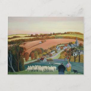 Autumn Landscape Postcard