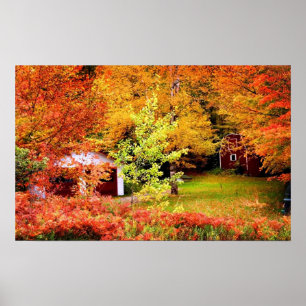 Autumn Landscape Poster