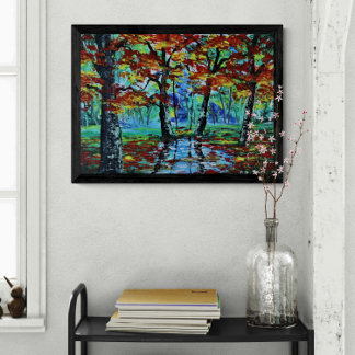 Autumn Landscape Poster