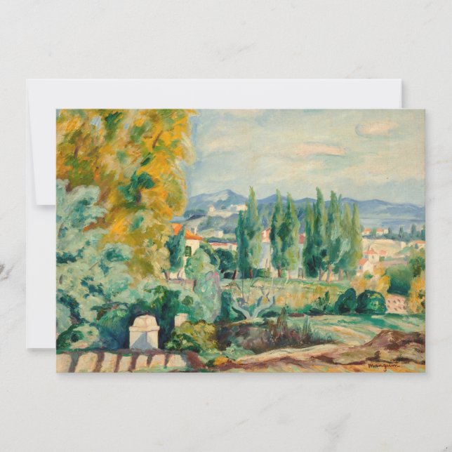 Autumn Landscape, Saint-Tropez | Henri Manguin (Front)