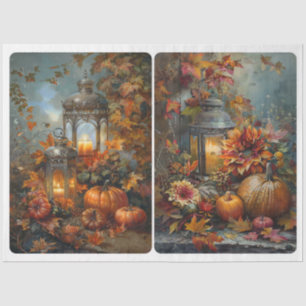 Autumn Lanterns Tissue Paper