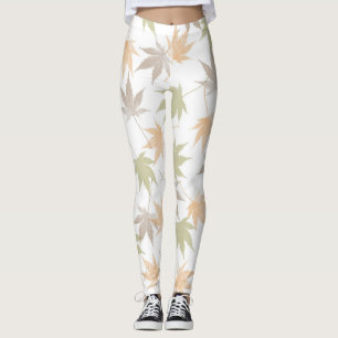 Autumn leaf beauty leggings