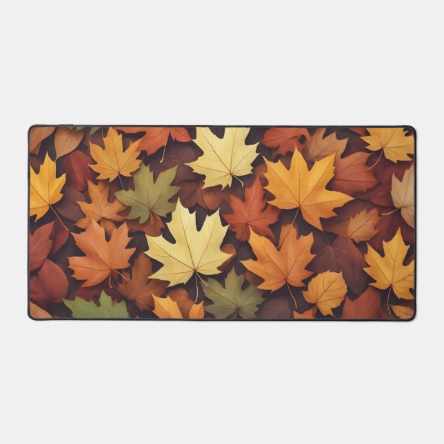 Autumn Leaf Desk Mat (Front)