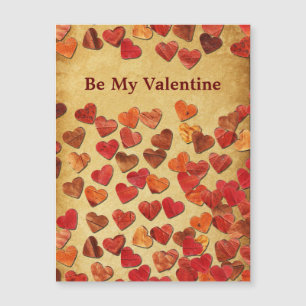 Autumn Leaf Hearts - Valentine