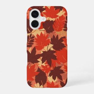 Autumn Leaf Layers iPhone 16 Case