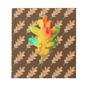 Autumn Leaf Notepad