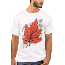 Autumn Leaf T-Shirt – Fall Aesthetic Unisex Tee