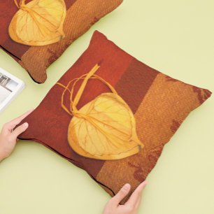 Autumn Leaf Throw Pillow