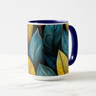Autumn leafs - mug