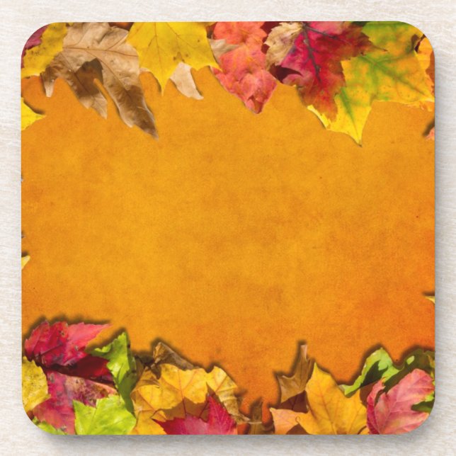 Autumn Leaves 1 Coaster (Front)
