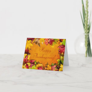 Autumn Leaves 1 Holiday Card